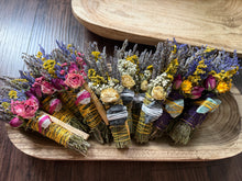 Load image into Gallery viewer, Desert Rose, Palo Santo, Sage, Rosemary and Lavender Smudge Stick
