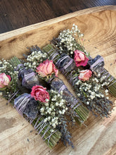 Load image into Gallery viewer, Amethyst, Palo Santo and Lavender Smudge Stick
