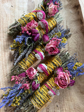 Load image into Gallery viewer, Desert Rose, Palo Santo, Sage, Rosemary and Lavender Smudge Stick
