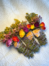 Load image into Gallery viewer, Yellow Jade &amp; Cedar Smudge Stick
