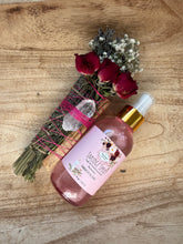 Load image into Gallery viewer, Quartz Crystal Smudge Stick and Cleansing Spray Gift Set
