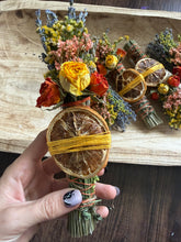 Load image into Gallery viewer, Lavender, Mint and Orange Smudge Stick
