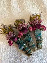 Load image into Gallery viewer, Fluorite Crystal Smudge Stick – White Sage and Lavender Blend for Focus, Peace, and Spiritual Cleansing
