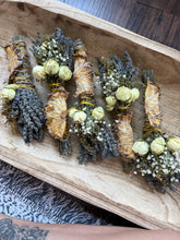 Load image into Gallery viewer, Pineapple Smudge Stick With Flowers, Home Cleansing, Calming Gifts Women, Lavender Smudge Stick, Witchy Accessories, Meditation Altar
