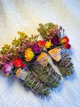 Load image into Gallery viewer, Yellow Jade &amp; Cedar Smudge Stick
