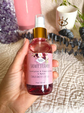 Load image into Gallery viewer, Eucalyptus Shower Steamer Spray Infused Amethyst Crystal
