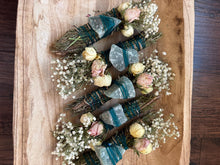 Load image into Gallery viewer, Aventurine, Rosemary and Mint Smudge Stick image 4
