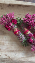 Load and play video in Gallery viewer, Strawberry, Sage and Cedar Smudge Stick
