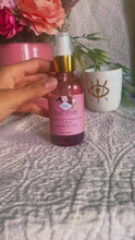 Load and play video in Gallery viewer, Eucalyptus Shower Steamer Spray Infused Amethyst Crystal
