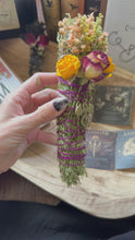 Load and play video in Gallery viewer, Ash + Scale Dragon Rider Smudge Stick Gift Set with Handmade Companion Booklets
