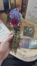Load and play video in Gallery viewer, Ash + Scale Dragon Rider Smudge Stick Gift Set with Handmade Companion Booklets
