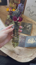 Load and play video in Gallery viewer, Ash + Scale Dragon Rider Smudge Stick Gift Set with Handmade Companion Booklets
