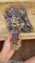 Load and play video in Gallery viewer, Amethyst, Palo Santo and Lavender Smudge Stick

