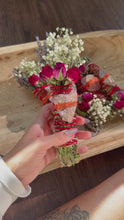 Load and play video in Gallery viewer, Leopard Skin Jasper, Sage, Rosemary and Lavender Smudge Stick
