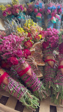 Load and play video in Gallery viewer, Strawberry, Sage and Cedar Smudge Stick
