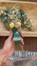 Load and play video in Gallery viewer, Aventurine, Rosemary and Mint Smudge Stick
