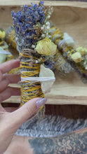 Load and play video in Gallery viewer, Aquamarine Smudge Stick
