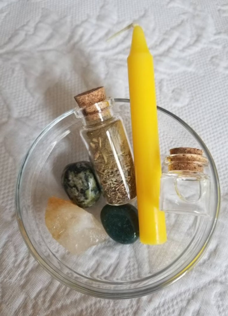 Money Spell, Using the Four Elements