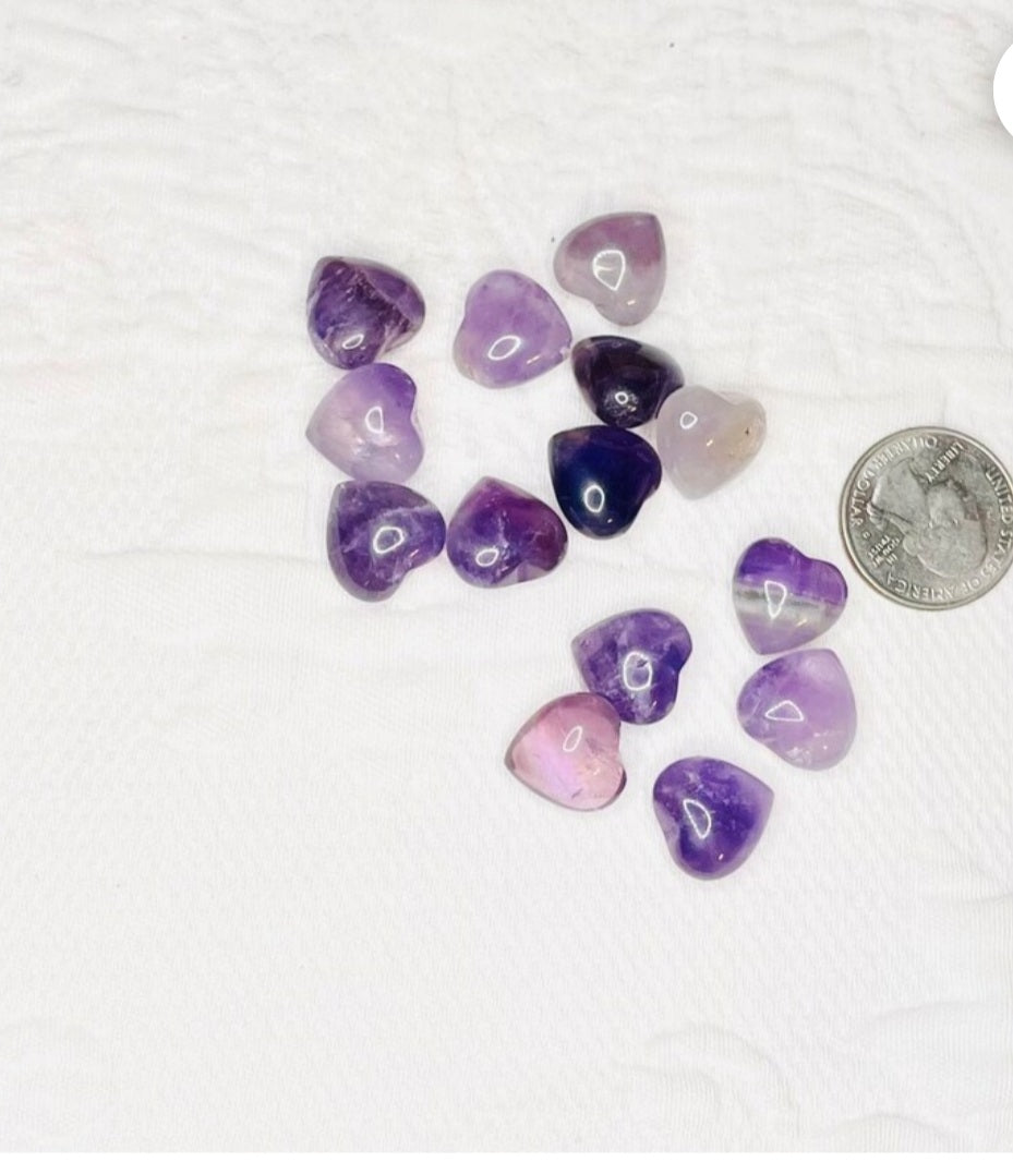 Amethyst Heart