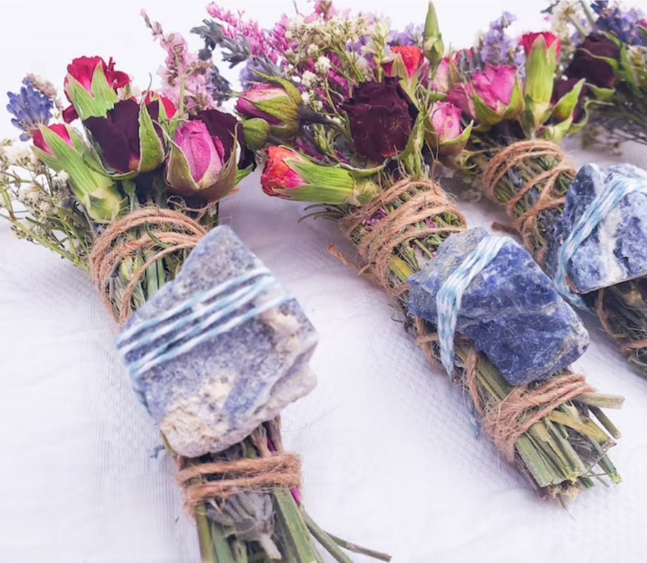 Sodalite Smudge Stick