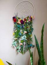 Load image into Gallery viewer, Floral Dream Catcher MADE TO ORDER
