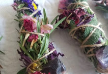 Load image into Gallery viewer, Wholesale Sage - Amethyst, Rosemary, Sage, Lavender Smudge stick Bulk Listing of 75
