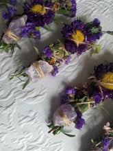 Load image into Gallery viewer, Wholesale Sage - Amethyst, Rosemary, Sage, Lavender Smudge stick Bulk Listing of 75
