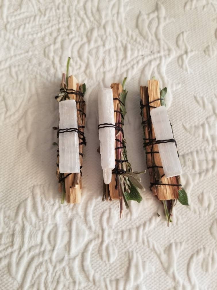 Palo Santo, Lavender and Sage Smudge Cleansing Meditation Stick