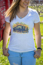 Load image into Gallery viewer, My Heart Is In Kansas Sunflower Shirt
