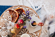 Load image into Gallery viewer, Copal Dipped Palo Santo Sticks Rolled In Herbs, Incense Gift Set
