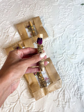 Load image into Gallery viewer, Smudge Stick with Rose , Palo Santo, Rosemary Herbal Wand
